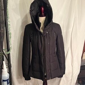 Guess Women's Black Puffer Jacket